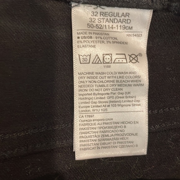 Like NEW! Banana Republic jeans black High-rise skinny jeans #425074 32 - Picture 7 of 10